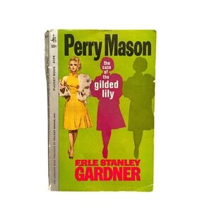 Pocket Books The Case of the Gilded Lily Erle Stanley Gardner 1961 Perry Mason